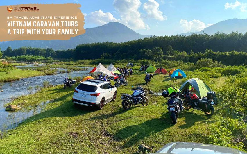 Vietnam caravan tours - A trip with your family
